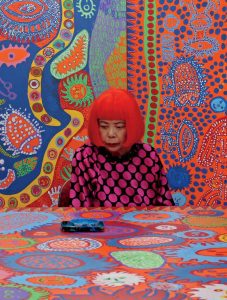 Portrait of Yayoi Kusama