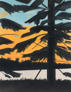 Alex Katz, Sunset 1, 2008, Courtesy of the artist, © VEGAP, Bilbao, 2015