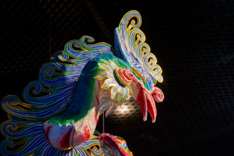 Papier-mâché items from the exhibition : Paradise Palace, Musée du Quai Branly-Paris, 2019, Courtesy Musée du Quai Branly