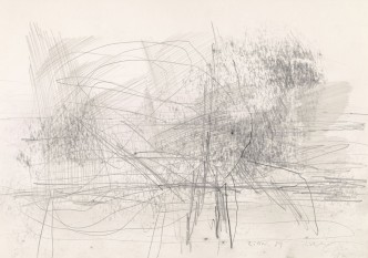 Gerhard Richter, Untitled, 2/11/1989, Lead pencil on white cardboard, 210 × 297 mm, Städel Museum, Frankfurt am Main, © Gerhard Richter 2019 (27092019), Photo: © Städel Museum