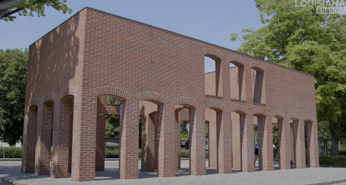 Jean Marc Bustamante-A Brick Sculpture by Per Kirkeby