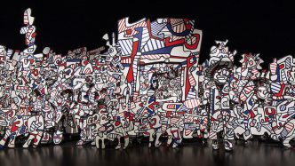 Jean Dubuffet, Coucou Bazar, 1972-1973, Installation view, Collection Fondation Dubuffet – Paris, © 2015, ProLitteris – Zurich. Photo: Les Arts Décoratifs - Paris/Luc Boegly