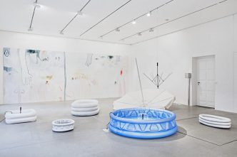 Sebastian Black, Installation view ‘Stephanie in Rio’ Natural Instincts, Les Urbaines, Lausanne, 2015, Photo: Gina Folly, Courtesy the artist and Croy Nielsen/Berlin