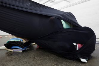 Sonia Kacem, Bermuda Triangle, 2015, Exhibition View Kunst Halle Sankt Gallen, Photo: Gunnar Meier, Courtesy Centre d’Art Contemporain Genève