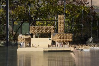 Architectural Model Pavillon of Reflections © ETH Studio Emerson, Courtesy Manifesta 11