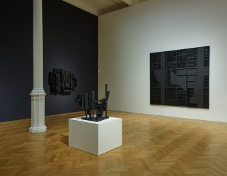 Louise Nevelson, Installation View, 2016, Courtesy Pace Gallery