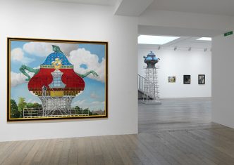 Lukas Duwenhögger, Exhibition View, Raven Row Archive