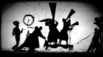 William Kentridge, The Refusal of Time (Film Still) 2012, Courtesy William Kentridge, Marian Goodman Gallery, Goodman Gallery and Lia Rumma Gallery