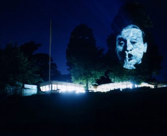 Tony Oursler, The Influence Machin, Project Djurgårdsbrunn 2002, Photo: Mattias Givell, Magazin III Archive