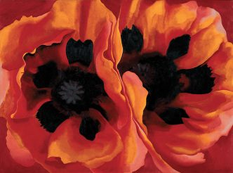 Georgia O’Keeffe, Oriental Poppies, 1927, The collection of the Frederick R.Weisman Art, Museum at the University of Minnesota-Minneapolis, © 2016 Georgia O’Keeffe Museum/Bildrecht-Wien, Bank Austria Kunstforum Wien Archive