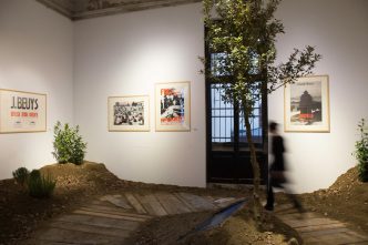 Joseph Beuys, In difesa della Natura, Exhibition view, Photo:Samanta Cinquini, Venice International Performance Art Week Archive