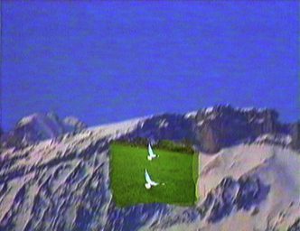 Pipilotti Rist, When My Mother's Brother Was Born It Smelled Like Wild Pear Blossom in Front of the Brown-burnt Sill (Video Still), 1992. © Pipilotti Rist. Courtesy the artist, Hauser & Wirth, Video Company and Luhring Augustine