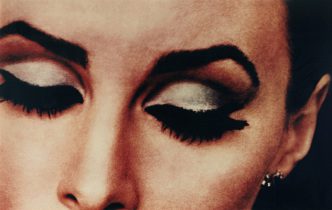 Richard Prince, Untitled (eyelashes), 1982-84. Ektacolor photograph, 101 x 158 cm sheet, 125 x 182 cm framed, © Richard Prince, Courtesy Skarstedt-London