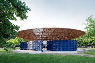 Diébédo Francis Kéré, Serpentine Pavilion 2017, Serpentine Gallery London (23/6-8/10/17), © Kéré Architecture, Photo: © 2017 Iwan Baan, Courtesy Serpentine Galleries