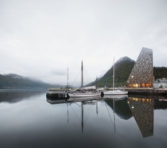 Reiulf Ramstad Arkitekter, Norwegian Mountaineering Centre, Åndalsnes, Møre og Romsdal, completed: 2016, Photo: Søren Harder, Courtesy The National Museum-Architecture