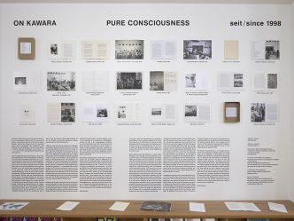 On Kawara, Pure Consciousness, Installation view, © Skulptur Projekte 2017, Photo: Henning Rogge