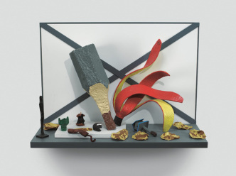 Claes Oldenburg, Shelf Life Number 6, 2016-17, © 2017 Claes Oldenburg. Photo: Kerry Ryan McFate, Courtesy Pace Gallery