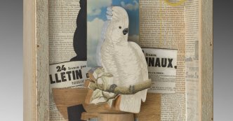 A Parrot for Juan Gris, © The Joseph and Robert Cornell Memorial Foundation/Licensed by VAGA, New York, NY