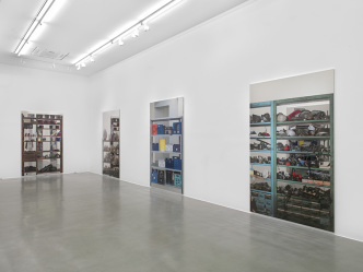 Installation View: Michelangelo Pistoletto, Scaffali, 2018 at Simon Lee Gallery-London, Courtesy Simon Lee Gallery