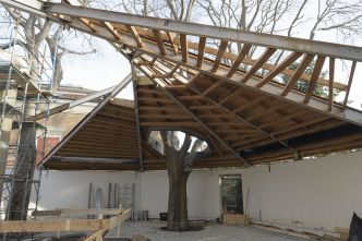 Canada Pavilion restoration, Spring 2017, National Gallery of Canada-Ottawa, Photo: Francesco Barasciutti