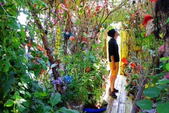 Gerda Steiner & Jörg Lenzlinger, Les Envahisseurs, Container Installation, 2004, Courtesy the artists and Museum Tinguely