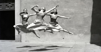 Imogen Cunningham, Three dancers Mills College, 1929, Fenimore Art Museum Archive