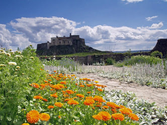 Lindisfarne Castle in Northumberland, © National Trust