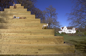 Poul Gernes, Pyramide 1967–2018, Photo: Mattias Givell. Courtesy Wanas Foundation