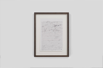 Haegue Yang, Carsick Drawing – Toward Huu Nghi and Youyiguan #1, 2016, Ink on paper, framed, 28 x 21.5 cm, Courtesy of the artist, Photo: Studio Haegue Yang