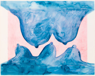 Louise Bourgeois, Blue Is the Color of Your Eyes, 2008, © The Easton Foundation/VAGA at ARS, NY/ Bildupphovsrätt 2019, Moderna Museet Collection