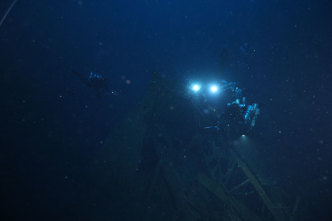 Wreck of the steamship Città di Milano, Filicudi. Photo: Global Underwater Explorers