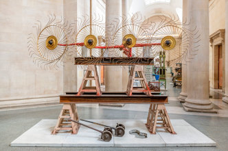 Mike Nelson, The Asset Strippers, Installation View, at Tate Britain, 2019, Photo: Tate (Matt Greenwood)