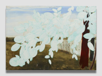 Joe Andoe, Menthol, 2010, Oil on linen, 146,7 x 208.3 x 5,1 cm, © Joe Andoe, Courtesy the artist and Almine Rech Gallery