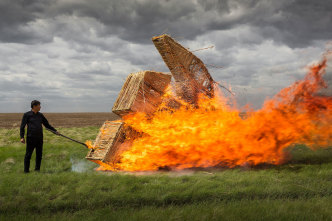 Askhat Akmediayarov, If the Pain Burned Down, 2018, Courtesy the artist and Astana Art Show