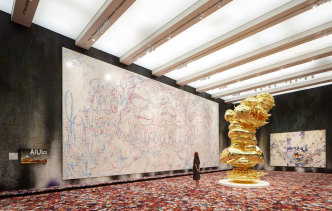 Installation view: Takashi Murakami, Murakami vs Murakami, Tai Kwun Contemporary-Hong Kong, 2019, Courtesy the artist and Tai Kwun Contemporary