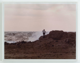 Bas Jan Ader, Untitled (The elements), 1971/2003, C-type print (framed), 27.8 x 35.5 cm (image size), Edition of 3, Courtesy Meliksetian Briggs