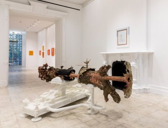 Installation view, Matthew Barney: Embrasure, Gladstone 64-New York, 2019, Courtesy the artist and Gladstone Gallery