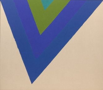 Kenneth Noland, Trans Shift, 1964, Acrylic on canvas, 254 x 288.3 cm, Solomon R. Guggenheim Museum, © Kenneth Noland Foundation/Licensed by VAGA and Artists Rights Society (ARS) NY