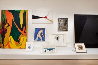 Installation view of: Artist’s Choice: Amy Sillman—The Shape of Shape, MoMA (The Museum of Modern Art)-New York, 2019-20, © 2019 The Museum of Modern Art, Photo: Heidi Bohnenkamp