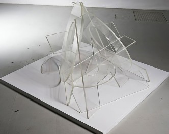 Giulio Paolini, LO SPAZIO, 1967-1985, Plexiglas silhouettes, Variable dimensions, © Giulio Paolini, Courtesy the artist and Tucci Russo - Studio per l’Arte Contemporanea