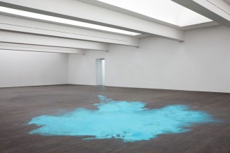 Ann Veronica Janssens, Untitled (Blue Glitter), 2015 – ongoing. Courtesy the artist. Photo: Dirk Pauwels