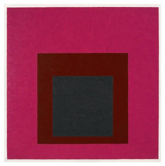 Josef Albers, Homage to the Square: Guarded, 1952, Oil on Masonite, 61 x 61 cm, Courtesy David Zwirner Gallery