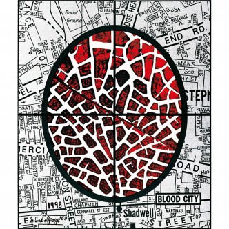 Gilbert & George, BLOOD CITY, 1998, 151 x 127 cm, Courtesy of Gilbert & George