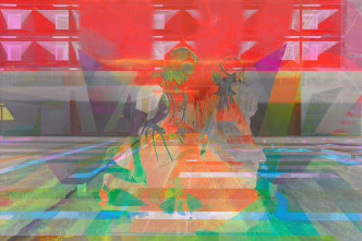 James Welling, 0521, 2015, Inkjet print, 42 x 63 inches / 106.7 x 160 cm , © James Welling, Courtesy the artist and David Zwirner Gallery