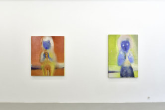 Leiko Ikemura, Colors in Motion, exhibition view Galerie Peter Kilchmann- Zurich, 2021, Courtesy the artist and Galerie Peter Kilchmann