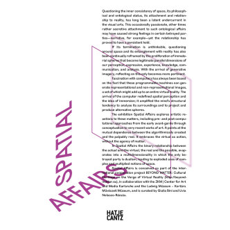 Spatial Affairs, Hatje Cantz Publications