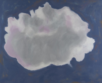 Francesco Clemente, Clouds IV, 2018, Oil on canvas, 71 x 87 inches (180.3 x 221 cm), © Francesco Clemente; Courtesy the artist and Vito Schnabel Gallery