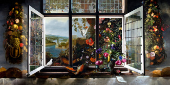 Hans Withoos Window to Paradise, 2019, Color photograph, © Hans Withoos, Courtesy the artist and Museum Flehite