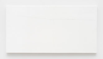 Anne Truitt, Arundel XLIII, 1977, Acrylic and graphite on canvas 22 × 42 inches; 56 × 107 cm, © Anne Truitt Estate, Courtesy Anne Truitt Estate and Matthew Marks Gallery