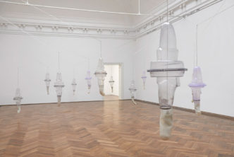 Exhibition view, Berenice Olmedo, Hic et Nunc, Kunsthalle Basel, 2022. Photo: Philipp Hänger / Kunsthalle Basel